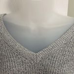 American Eagle AEO Grey Tie Sleeve Sweater Photo 2