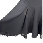 Dolls Kill  Widow Darkest Desires Lace Mini Dress‎ Corset Lace-Up Black Size XL Photo 7