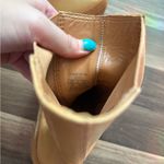 ZARA Tan Platform Ankle Boots Photo 9