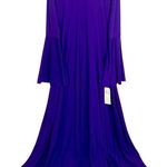Eurotard Princess Seam Praise Worship Dance Dress 3X Bell Sleeves #13814 Purple Photo 1