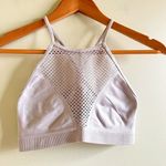 Victoria's Secret Victoria’s Secret Victoria Sport Gray Racerback Sports Bra High Neck Womens Sz M Photo 0