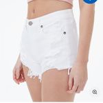 Aeropostale Pink High Rise Shorty Denim Jean Shorts NEW Photo 6