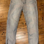 White House | Black Market gray moto 4 skinny crop jeans Photo 0