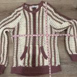 Free People  Dayton Crochet Sweater Pullover Size XL Photo 8