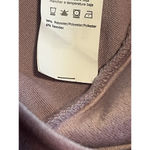 Refuge Hoodie Jacket Womens S Purple Velour Velvet Full Zip Rinestone REBEL NWT Photo 8