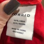 Torrid  linen coral vest Photo 6