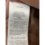 Madewell NEW The Harlow Brown Satin High Rise Pleated Wide Leg Trousers Pants 8 Photo 5