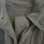 Burberry Vintage  Trench Coat Rain Car Coat Lined 14 XX-Long Black Zip out Liner Photo 8