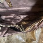 Kooba Brown Leather Snakeskin Tote Shoulder Bag Women Photo 15