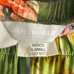 Jams World Sold  Ibisco Hawaiian Floral Pants size Extra Small Photo 2