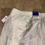 Old Navy NWT  Linen Blend Pants womens 4X wide leg pull on beachy beige tan NEW Photo 3