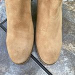 Blondo Tan Suede Tamzin Waterproof Heeled Ankle Bootie neubuck leather Photo 2