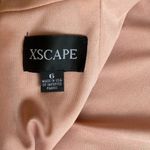 XScape Cutout Satin V-Neck Sheath Dress Size 6 Photo 12