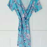 Tickled Teal 264.  Berkeley wrap dress by  Photo 2