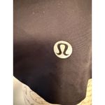 Lululemon Black Strappy Longline Sports Bra Yoga Workout Athletic Women Photo 2