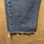 Old Navy  Jeans Womens Sz 6 Sky High Extra Blue Distressed Raw Straight Leg Pants Photo 3