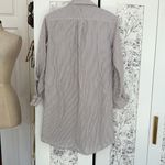 Emily Phillips Nashville USA stripe button down tunic dress White Size L Photo 9