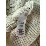 Natural Reflections Women's White Long Sleeve Ribbed Knit Hoodie Sweater Size XL Photo 1