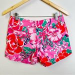 Lilly Pulitzer A Thing Called Love Floral Callahan Shorts 0 Bright Preppy Pink Photo 2
