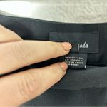 Nordstrom NWT Gallia Moda NEW Black Side Zip Crop Cotton Blend Dress Pants Size 10 Photo 5