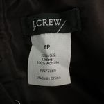 J.Crew Dress Women 6 Petite Brown Strapless 100% Silk Neutral Minimalist Preppy Photo 6