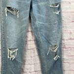 Old Navy Women's Sky Hi Straight Ripped Jeans Size 6 Tall Photo 1