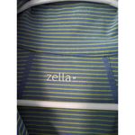 Zella  Women's Striped Quarter-Zip Performance Top Photo 2