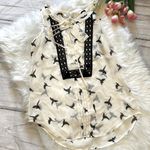 Black Rainn Black Rain Women's Summer Causal Sleeveless Chiffon  Loose Blouse Photo 4