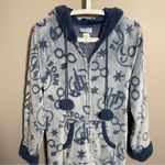 Harry Potter  Hogwarts Onesie Plush hooded with faux fur and pom pom drawstrings Photo 3