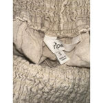 RIPE MATERNITY INDI LINEN PAPERBAG SMOCKED WAIST MATERNITY SHORTS EUC SIZE S Tan Photo 6