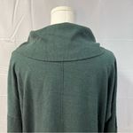 Vila Milano Cowl Neck‎ Tunic oversized sweater hunter green women’s medium Photo 9
