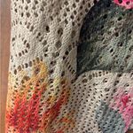 New floral short sleeve cardigan perfect for layering Red Photo 4