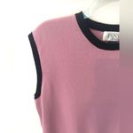 90s Vintage CASUAL CORNER Sweater Vest Women’s Plus 2X Clueless Preppy Office Pink Photo 3