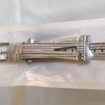 Source Unknown NIP Rainbow Woven Nylon Fabric 38/40mm  Casual Unisex Watch Strap Photo 2
