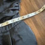 Ramy Brook  Black Satin Ezra Jumpsuit size 8 wide leg designer classic piece Photo 9