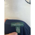 Ralph Lauren  Green & Navy Stripe Nautical Rope Belt Tie Shirt Dress Photo 5