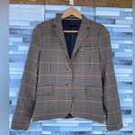 ZARA check gingham blazer jacket button size XS Photo 0