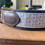 Vineyard Vines  Canvas/Leather Belt Sz 32 Photo 6