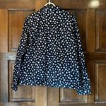Koret Jacket Women's Size XL Long Sleeves Floral Light Denim Vintage Photo 1