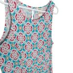 Sundance  Women’s Sz 12 Sleeveless Printed Dress Maxi Long Uneven Hem Photo 5