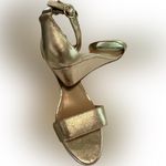 Ann Taylor  gold metallic wedge sandals 7 1/2M Photo 10