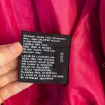 London Fog Pink Short Belted Trench Coat Hooded Rain Jacket Windbreaker XS Photo 12