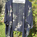 O'Neill O’Neil floral kimono coverup L Photo 0
