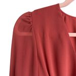 Wilfred  Aritzia Wistful Rosy Red Blouse Photo 4