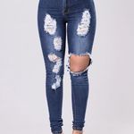 Ripped Jeans Blue Size 0 Photo 0