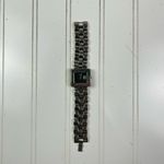 Gucci  Vintage Unisex Watch | Square Black Dial Stainless Steel Bracelet Photo 3
