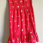 ES College Classics Ladies University of WI Badgers Red Smocked Tube Dress S Photo 1
