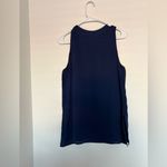 Vince Midnight Blue Tank Top silk size M lightweight Photo 2