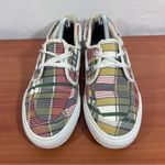 Converse One Star Plaid Nautical Theme Unisex Boat Shoe Size 7.5 or 6 #885 Photo 1