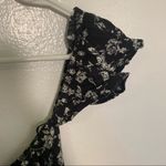 Mossimo Off Shoulder Dress Black White Floral Size XS Photo 10
